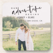 Dessous-de-verre Notre aventure commence Script Photo Enregistrer l (Devant)