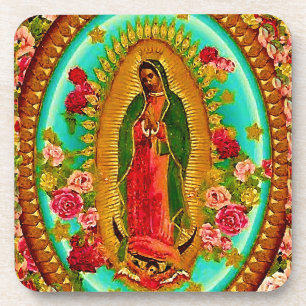 Dessous-de-verre Notre Dame Guadalupe-Mexique Sainte Vierge Marie