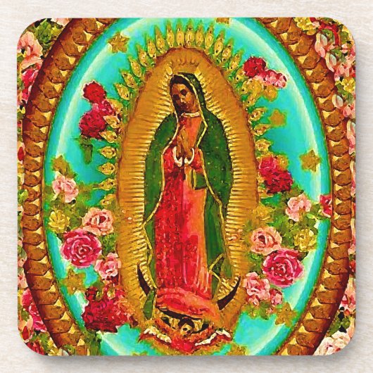 Dessous-de-verre Notre Dame Guadalupe-Mexique Sainte Vierge Marie (Devant)