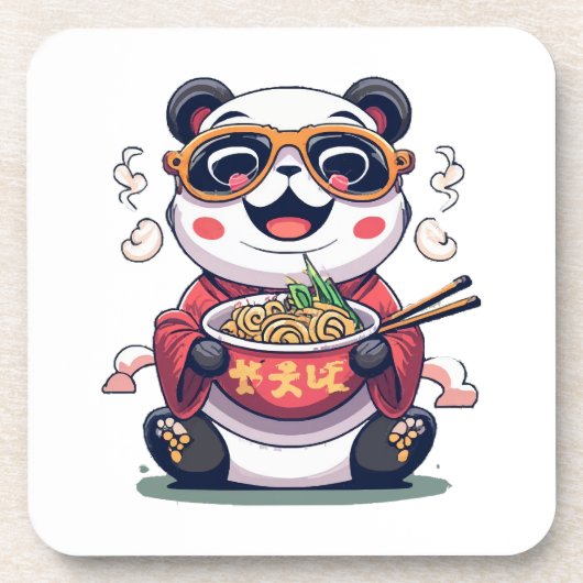 Dessous-de-verre Nouilles de Panda (Devant)