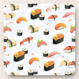 Dessous-de-verre Nourriture japonaise :Sushi Motif