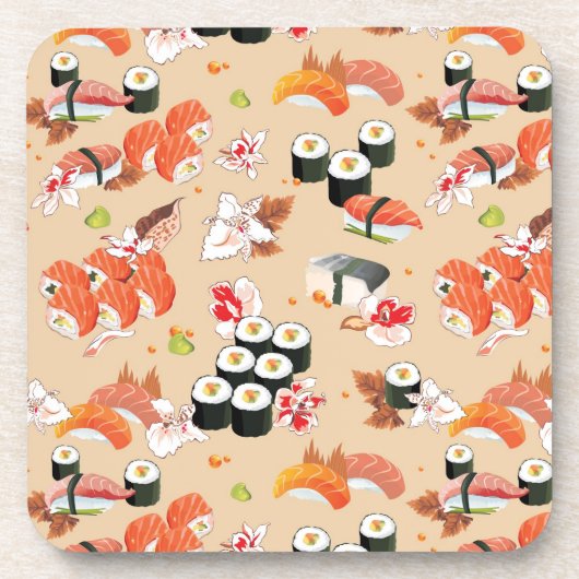 Dessous-de-verre Nourriture japonaise : Sushi Motif 3 (Devant)
