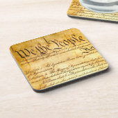 Dessous-de-verre Nous le peuple - Constitution (Côté gauche)