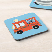 Dessous-de-verre Nous sommes des gourmands monstrueux (Côté gauche)