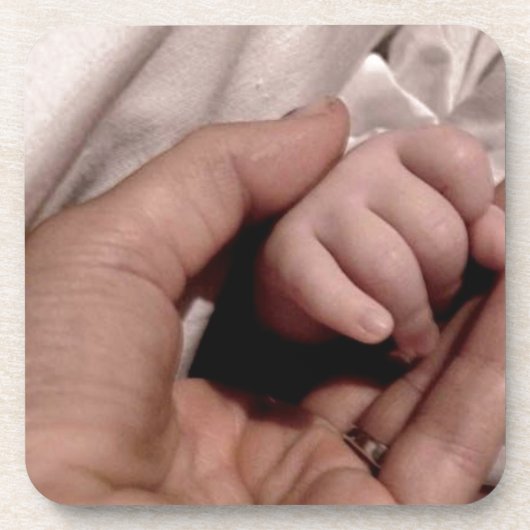 Dessous-de-verre Nouvelle maman et bébé - Joie de la vie (Devant)