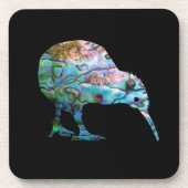 DESSOUS-DE-VERRE NOUVELLE-ZÉLANDE KIWI PAUA (Devant)