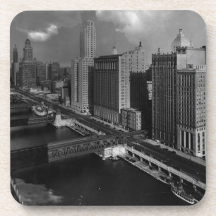 Dessous-de-verre Novembre 1939 : La ville de Chicago