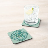 Dessous-de-verre nuage vert traditionnel chinois Ruyi (Côté Droit)