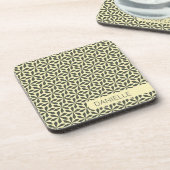 Dessous-de-verre nuances de sable motif (Côté gauche)