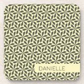 Dessous-de-verre nuances de sable motif (Devant)