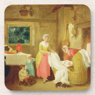 Dessous-de-verre Nuit, 1799 (huile sur la toile) (voyez 127218-220)