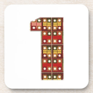 Dessous-de-verre NUMBER1 NumberONE encouragent l'accomplissement