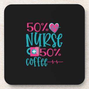 Dessous-de-verre Nurse Gift 50 Nurse 50 Coffee