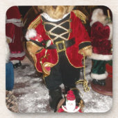 Dessous-de-verre Nutcracker Teddy Bear Collection de Noël (Devant)