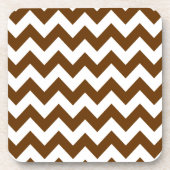Dessous-de-verre Nutmeg Neutral Chevron (Devant)