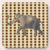 Dessous-de-verre Nutmeg Spice Moods Doses avec éléphant (Devant)