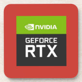 Dessous-de-verre Nvidia RTX exclusif (Devant)