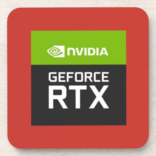Dessous-de-verre Nvidia RTX exclusif (Devant)