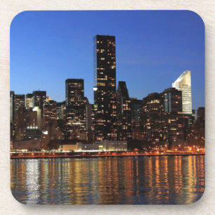 Dessous-de-verre NYC New York City Manhattan Nuit