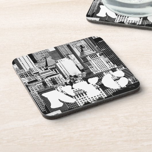 Dessous-de-verre NYC Skyline IX (Côté gauche)