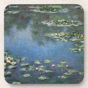 Dessous-de-verre Nymphéas par Claude Monet, Fleurs Vintage