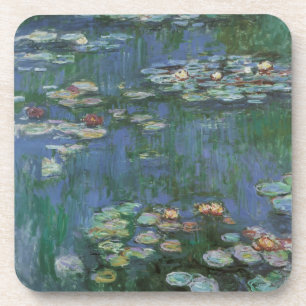Dessous-de-verre Nymphéas par Claude Monet, Fleurs Vintage