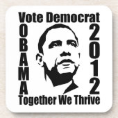 DESSOUS DE VERRE OBAMA 2012 (Devant)