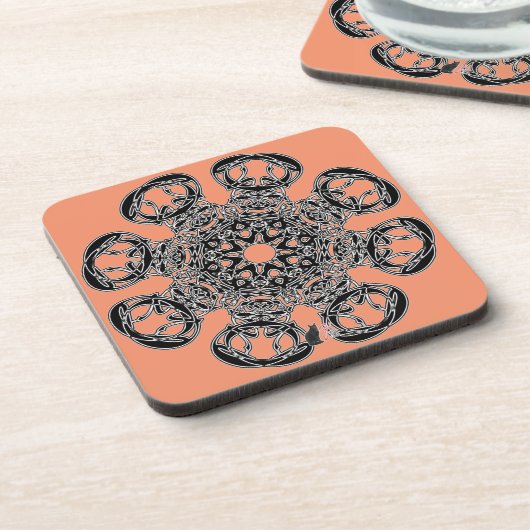 Dessous-de-verre Objet d’art Octa Glyph Dusk (Côté gauche)