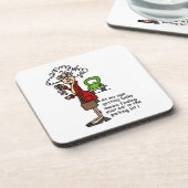 Dessous-de-verre Obtenir un Humour chanceux (Côté gauche)