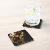 Dessous de verre occidentaux de lever de soleil de (Côté Droit)