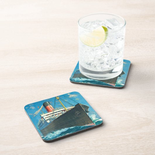 DESSOUS-DE-VERRE OCEAN LINER (Côté Droit)