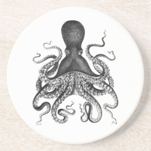 Dessous de verre Octopus vintage