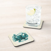 Dessous-de-verre Octopus vintage (Côté Droit)