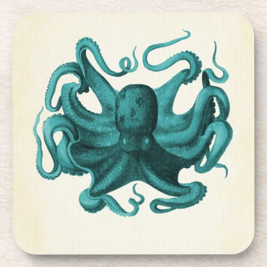 Dessous-de-verre Octopus vintage (Devant)