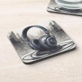 Dessous-de-verre Odeur musicale pour écouteurs (Côté gauche)