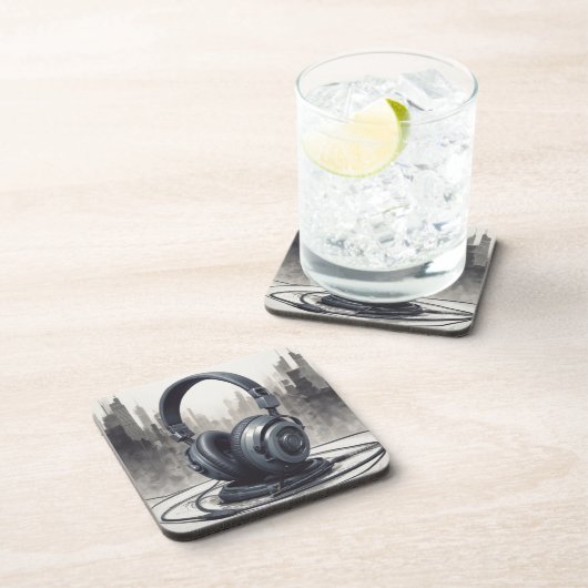 Dessous-de-verre Odeur musicale pour écouteurs (Côté Droit)