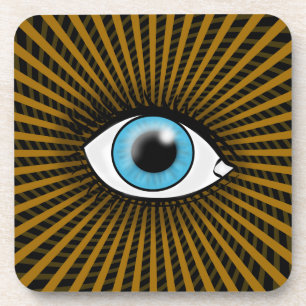 Dessous-de-verre Œil Bleu Hypnotique