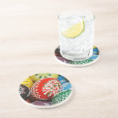 Dessous de verre Oeufs Peints À La Main (Côté)