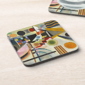 Dessous-de-verre Oeuvre Abstraite de Kandinsky (Côté gauche)