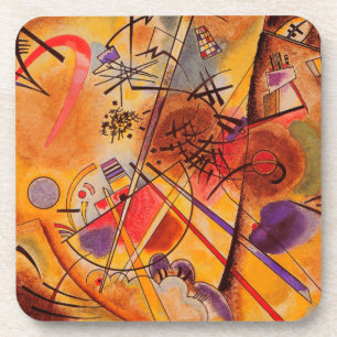 Dessous-de-verre Oeuvre Abstraite de Kandinsky