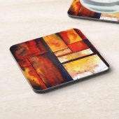 Dessous-de-verre Oeuvre Abstraite moderne (Côté gauche)