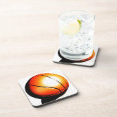 Dessous-de-verre Oeuvre de basket-ball (Côté Droit)