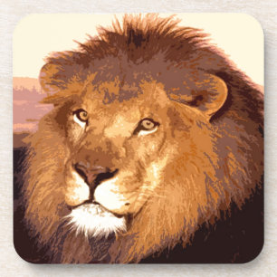 Dessous-de-verre OEuvre de Lion