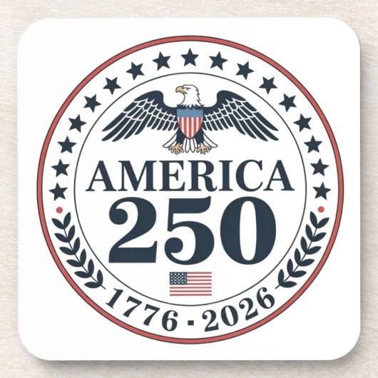 Dessous-de-verre Official America 250th Anniversary Commemorative (Devant)