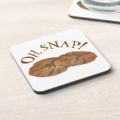 Dessous-de-verre Oh (Ginger) Snap Amish PA Dutch Gingersnap Cookies (Côté gauche)