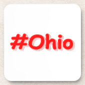 Dessous-de-verre "#Ohio" Joli Design. Commandez dès maintenant  (Devant)