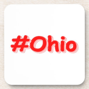 Dessous-de-verre "#Ohio" Joli Design. Commandez dès maintenant