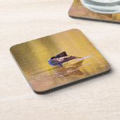 Dessous-de-verre Oie dorée (Côté gauche)