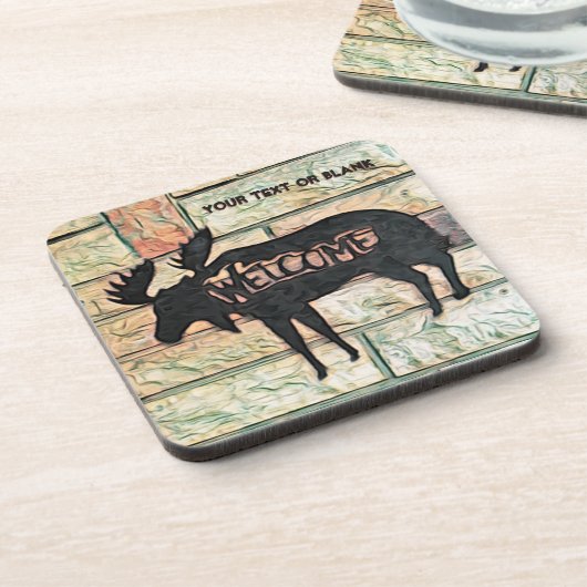 Dessous-de-verre Oie mystique (Côté gauche)