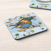 Dessous-de-verre Oiseau d'abeilles (Côté gauche)